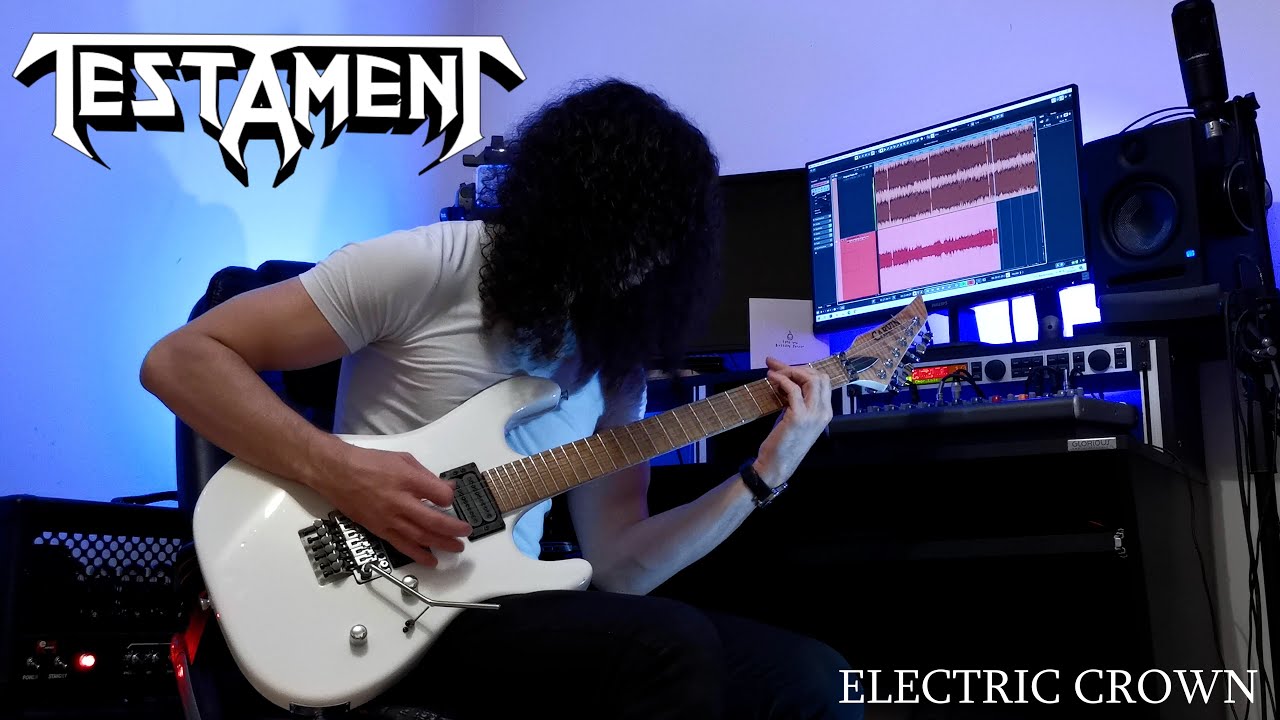 TESTAMENT ELECTRIC CROWN (Guitar Cover) YouTube