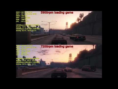 Seagate 500GB 7200rpm vs 4TB 5900rpm (Gaming Performance)