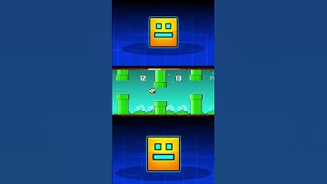 Geometry Dash x Flappy Bird. Custom level Geometrical Flap by Waterflame