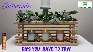 Incredible dollar tree tumbling tower block DIYs you HAVE to try!