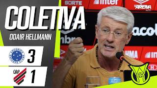 COLETIVA ODAIR HELLMANN | AO VIVO | Cruzeiro x Athletico-PR - Brasileirão 2026