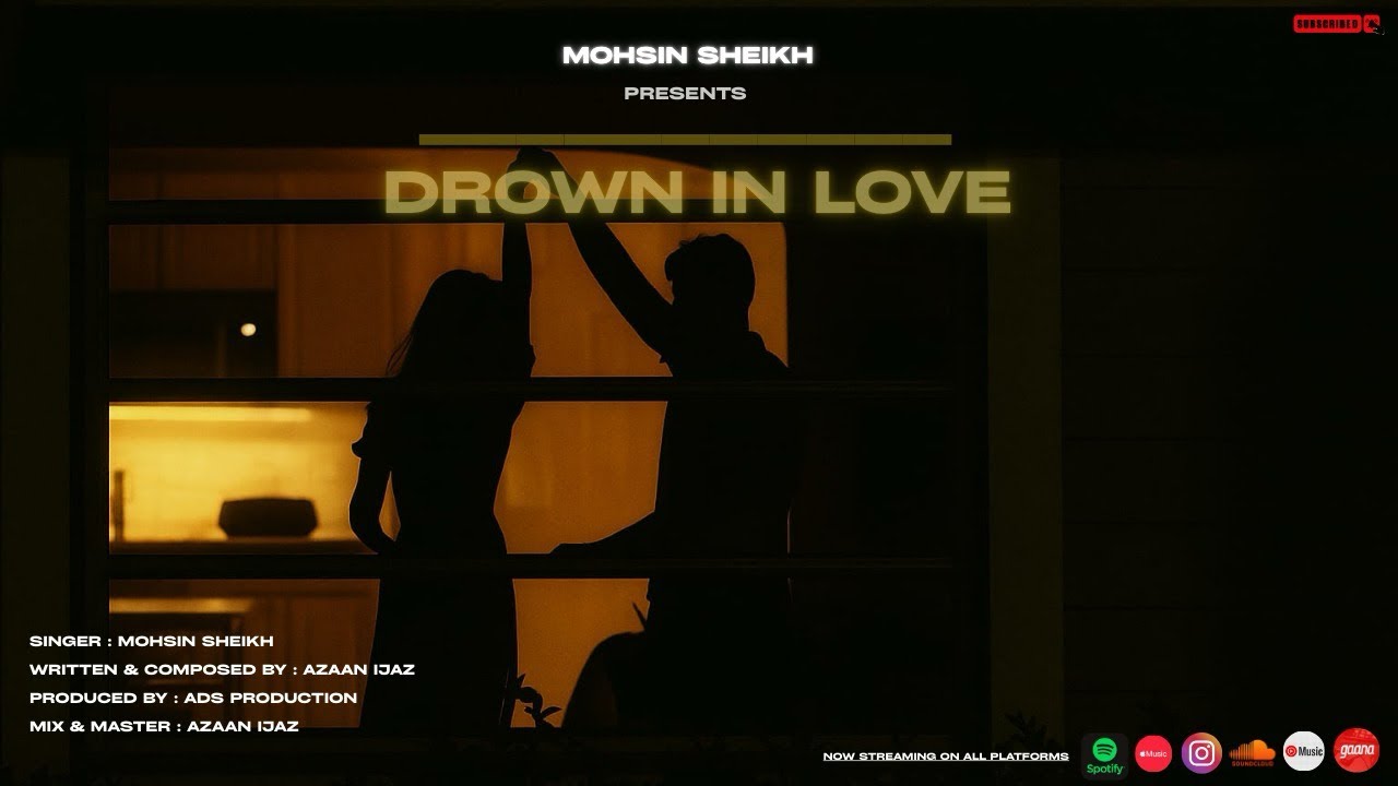 Drown In Love - (Official Audio Track) || Mohsin Sheikh || Love Song 2025 || Romantic Songs 2025