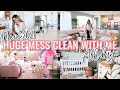 HUGE MESS CLEAN WITH ME 2021! CLEANING MOTIVATION!