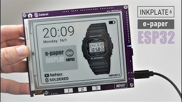 INKPLATE 6 - 6" e-paper board (ESP32)