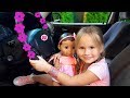 We Are in the Car Song & Wheels On The Bus Song | Nursery Rhymes & Kids Songs by Nika