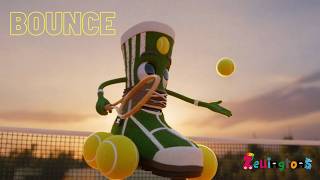 Meet Bounce the Zellingtons Tennis Ace