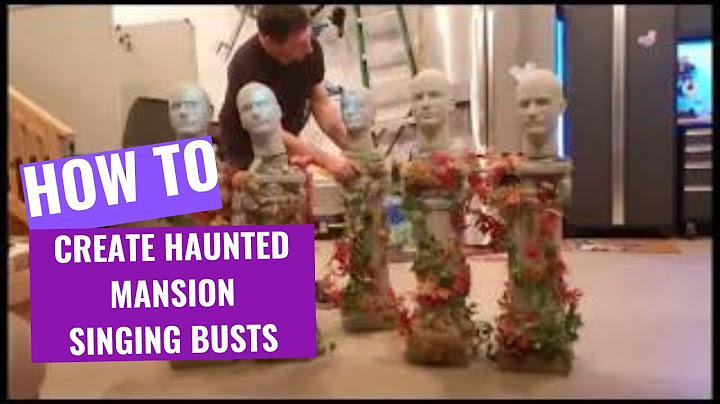 Haunted mansion singing busts for sale