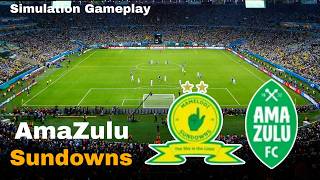 🔴 LIVE: Mamelodi Sundowns vs AmaZulu Match | Betway Premiership 2026–2027 | PES 2021 Match