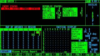 ATARI ST Star Fleet 1 STARFLEET 1 The War Begins ! The Battle begins! v2.1 1986 09 01 Interstel Corp