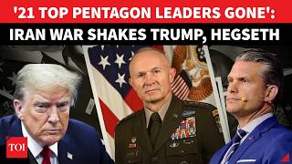 Hegseth Vs Trump Over Iran War Firings? 21 Top Pentagon Leaders OUT Amid Rising US Casualties