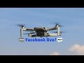 Dji mini2  facebook live  how to