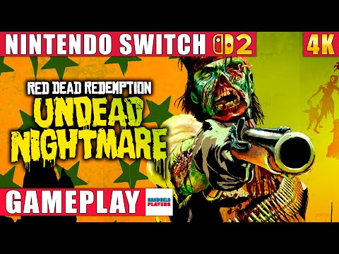 Red Dead Redemption: Undead Nightmare Nintendo Switch 2 Gameplay in 4K