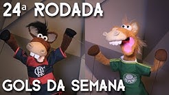 Gols da Semana 24ª Rodada - Gols do Fantástico 12/09/16 - Completo