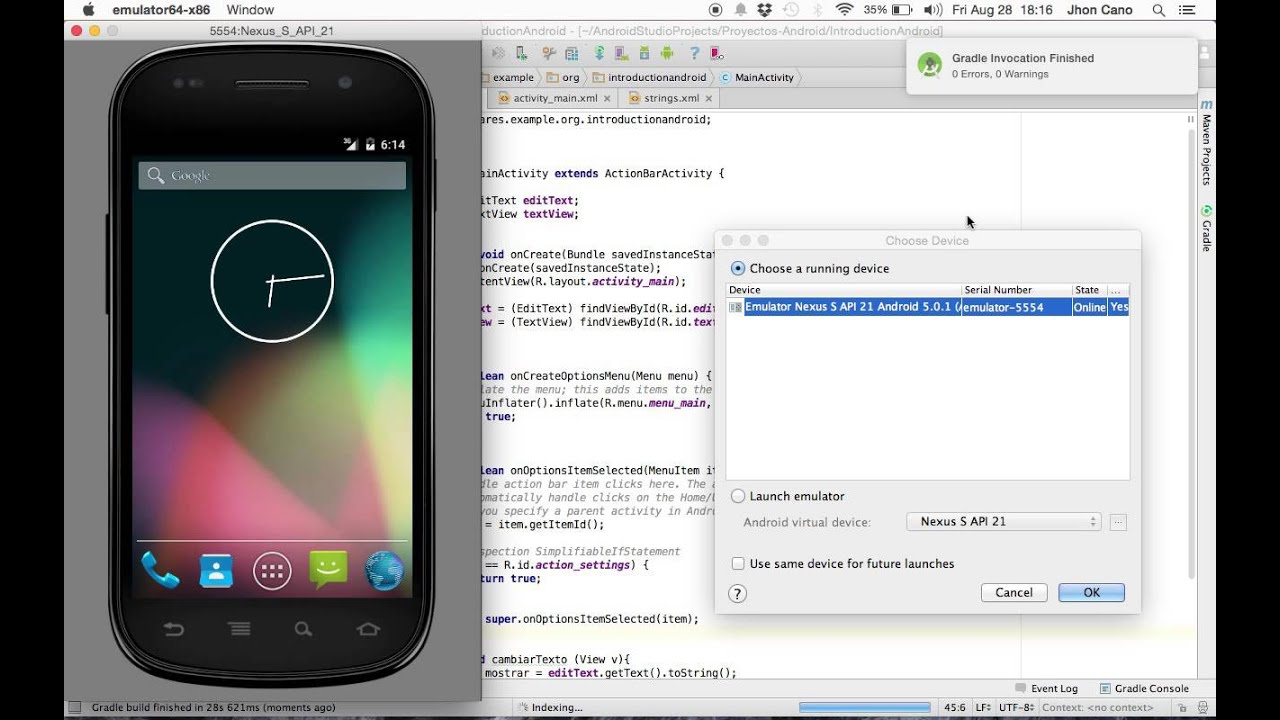 Beginning Android® Programming With Android Studio – OUCEBE