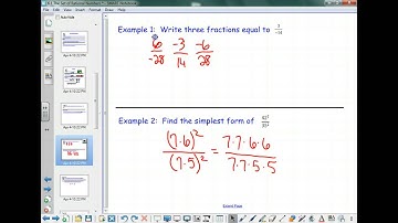 6.1 The Set of Rational Numbers (part 1)