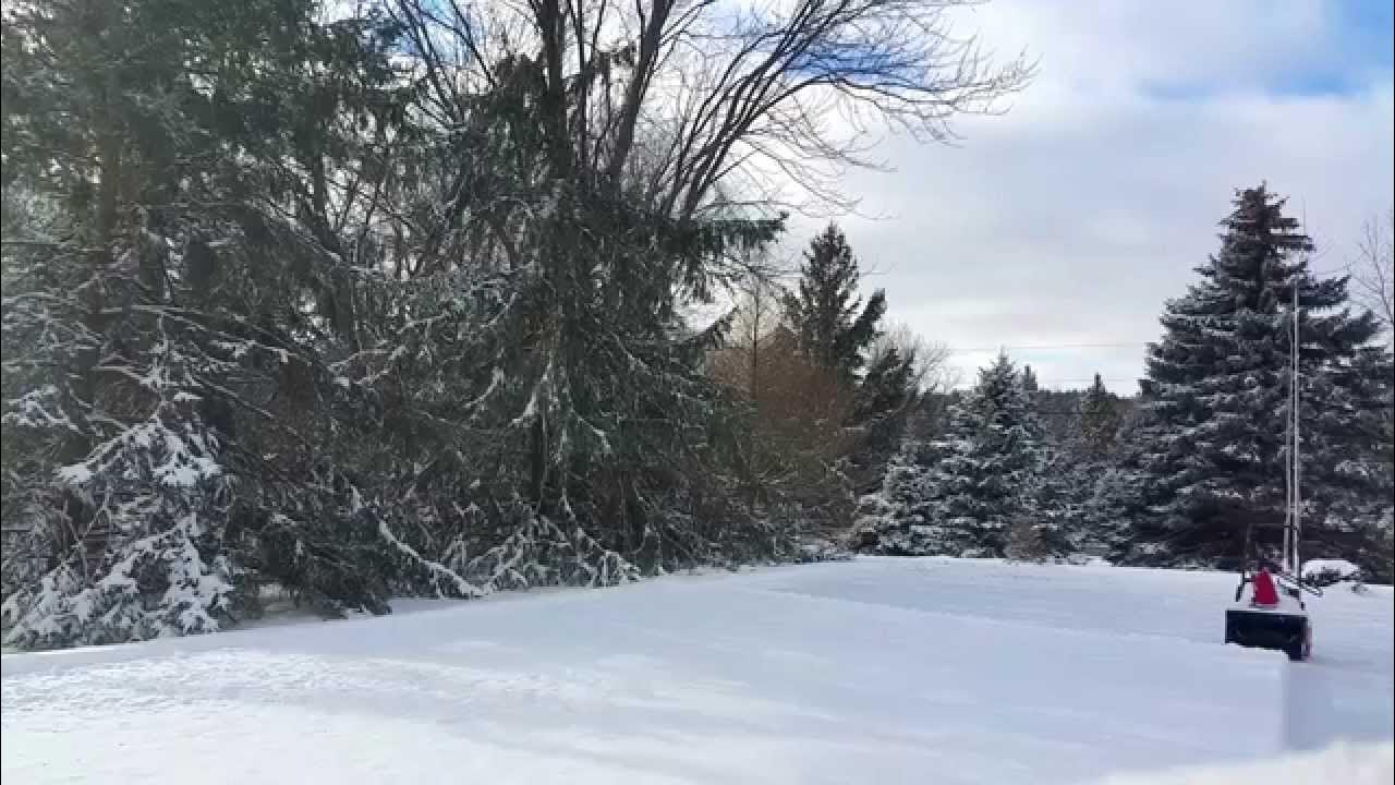 Awesome Honda HS621 snowblower in action YouTube