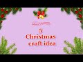 5 low Budget Christmas Decoration ideas at home | Best out of waste Christmas craft ideas🎄93