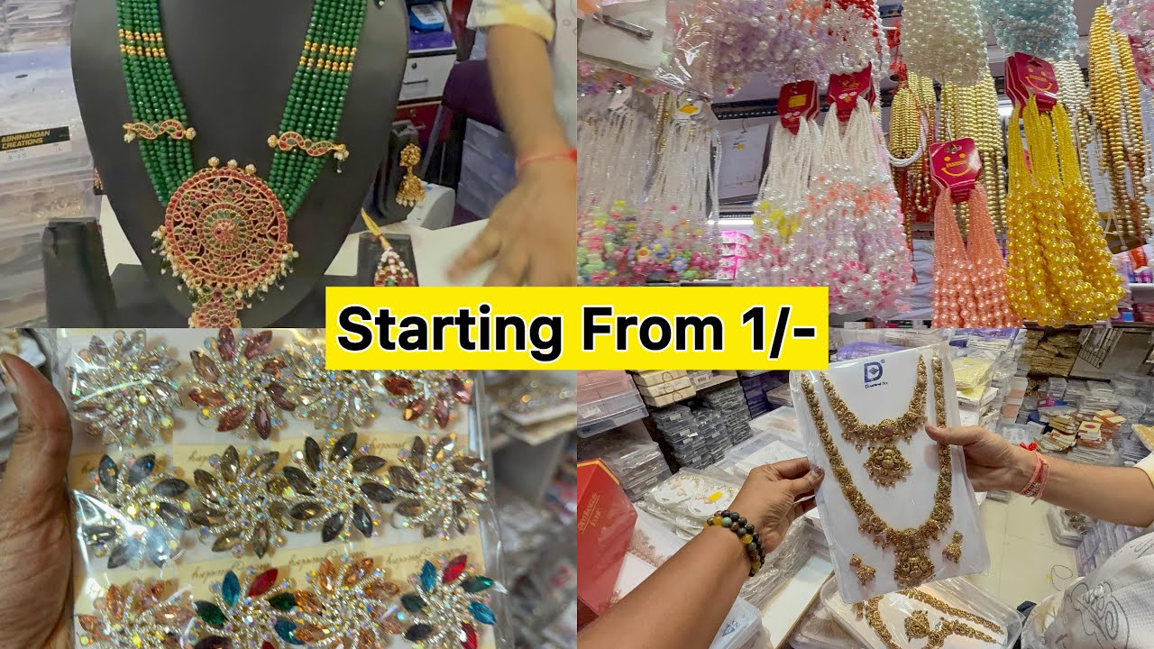 Chickpet Bangalore Fancy 1/- ₹Items & Jewellery Shop In | Chickpet Wholesale Fancy Store 