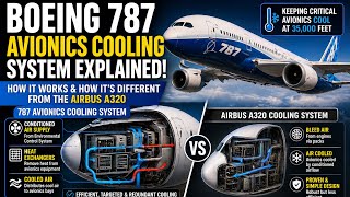 Boeing 787 Avionics Cooling System Explained — How It Differs from the Airbus A320!