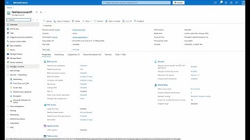 ElasticSnapshots--AZURE STORAGE ACCOUNT Part 1