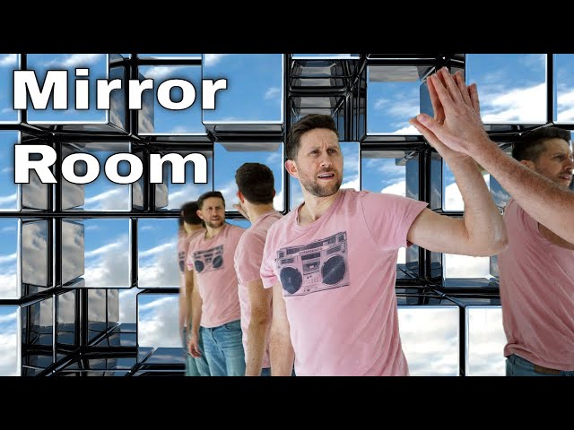 I Built An Entire Room Made Completely Out of Mirrors! class=