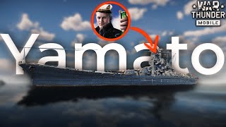 War Thunder Mobile • Обзор IJN Yamato • Абсолютная POWER!