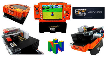 CHIPO-64 Portable N64 Nintendo 64 Retro Gaming