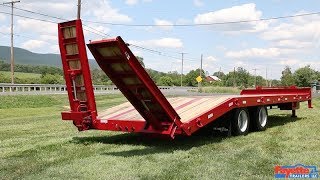 LoneStar Tag Trailers - Hydraulic Ramps Option