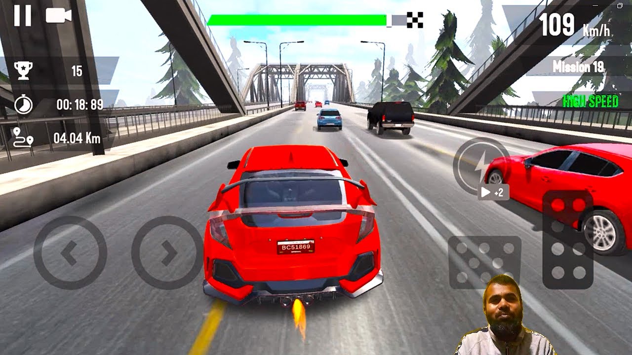 New Car High-way Traffic Racing 3d Android Car Driving Simulator