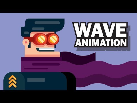 WAVE ANIMATION After Effects ( Hair, Smoke, Text Reveal, Liquid, Flag or Clothes  )