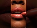 Perfect Glossy Coral Color Lips  #beautyshorts #makeup #lipgloss #lips #satisfying #lipstick #foryou