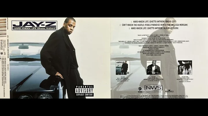 Jay-Z (3. Hard Knock Life (Ghetto Anthem) - ALBUM VERSION)(1998 - Import CD Single)(©Roc-A-Fella)
