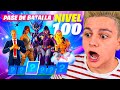 COMPRO EL PASE DE BATALLA A NIVEL 100!! *TODO DESBLOQUEADO* TEMPORADA 6 FORTNITE