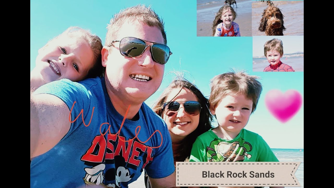 Day trip to Black Rock Sands Wales vlog - YouTube