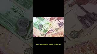 Top 5 moedas mais fortes do mundo #curiosidades#brasil #top5 #shortsyoutube #noticias#shortsfeed