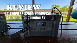 ALLPOWERS S2000 Review: 1500Wh Solar Power Station for Camping &amp; RV - 2025