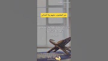 غير المغضوب عليهم ولا الضالين #احمد_سليمان_ابوالبراء #اكسبلور #تلاوة #راحة_نفسية #دويتو #explore