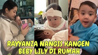 RAYYANZA RAFATHAR DI LONDON KANGEN BABY LILY TELPON PENGEN LIHAT ADEK KESAYANGAN