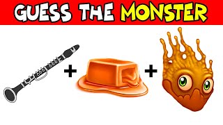 Guess the MONSTER By EMOJI | MY SINGING MONSTERS THE LOST LANDSCAPES | CANDY ISLAND, KNOTTSHURR