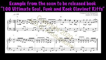 Example 91 from the book “100 Ultimate Soul, Funk and Rock Clavinet Riffs”