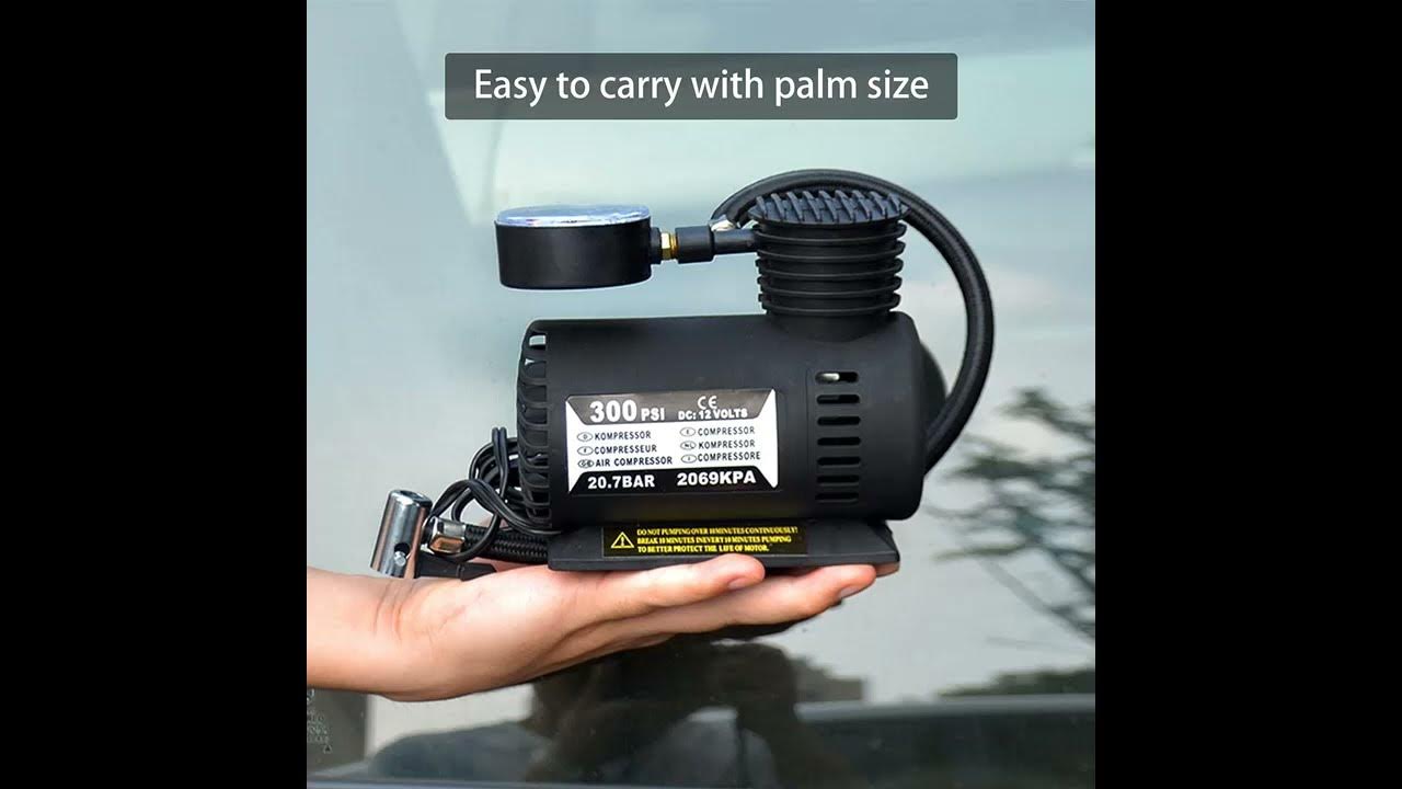 YLOMAY Portable Compressor Tire Inflator 