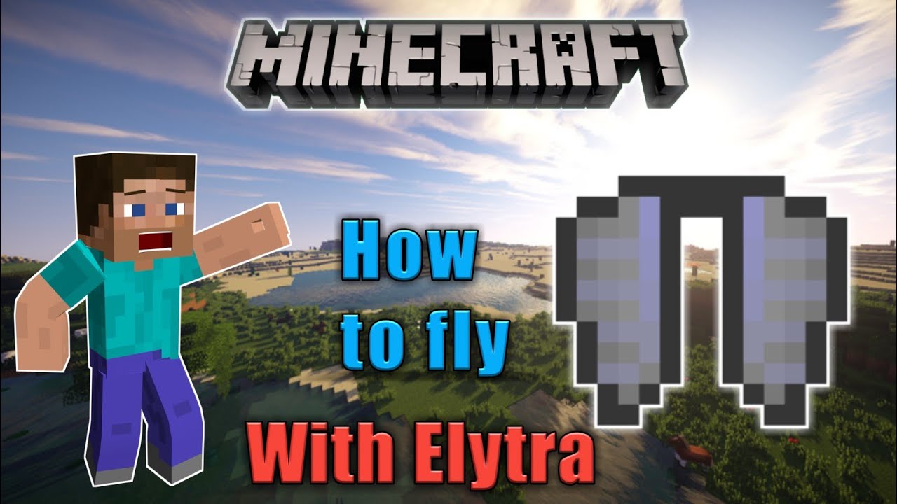 How to fly with Elytra YouTube