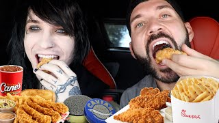 Chick Fil A Vs Raising Canes Chicken Tenders With Johnnie Guilbert! (surprise)