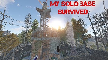 My solo Base Survived 3 weeks on rusty moose us monthly