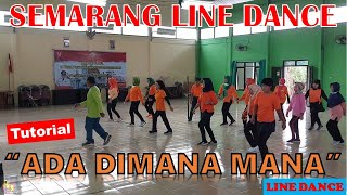 TUTORIAL | #ADA DIMANA-MANA LINE DANCE | semarang linedance | DS EATERY | 2HF D-Comm | #ramadhan2023