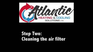Fujitsu RLS3H Air Filter Cleaning