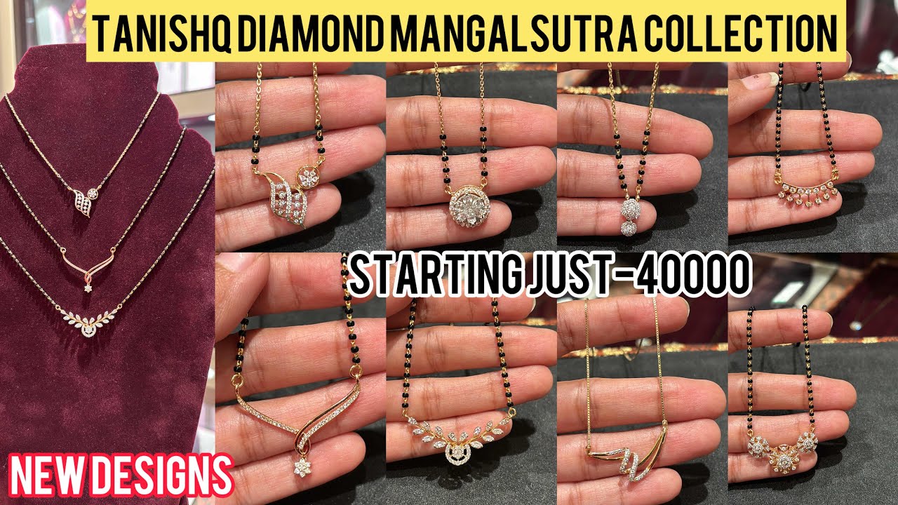 Tanishq Diamond Mangalsutra Designs with Price | Elegant & Latest