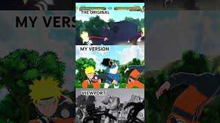 0$ Budget Naruto Animation in Blender 3D 🤯  #naruto #cgi  #blender3d