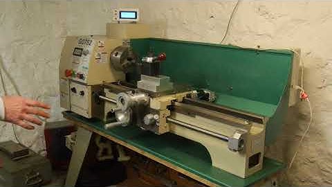 CNC Lathe Conversion overview, Grizzly G0602 G0752, WITH manual controls (1 of 4)