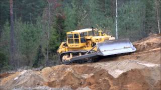 Caterpillar D8H Sulkava Finland Video 1 - Arttu Käyhkö